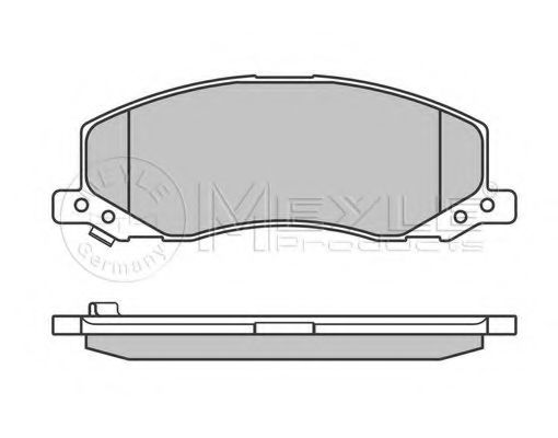 set placute frana,frana disc 2