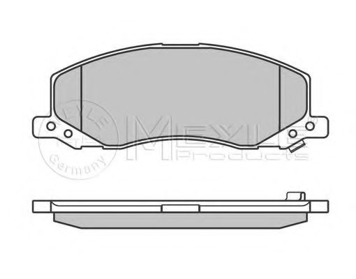 set placute frana,frana disc 3