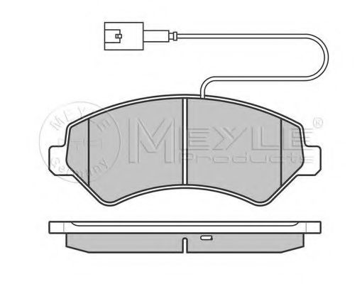 set placute frana,frana disc 2