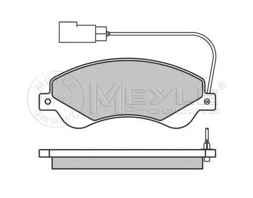 set placute frana,frana disc 2