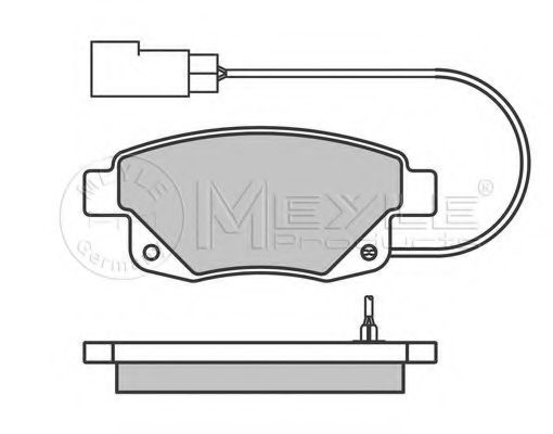 set placute frana,frana disc 2