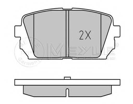 set placute frana,frana disc 2