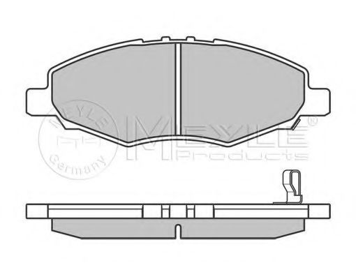 set placute frana,frana disc 3