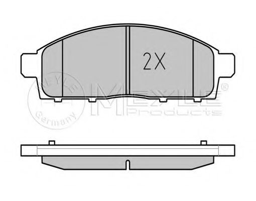 set placute frana,frana disc 2