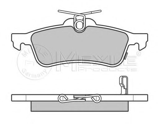 set placute frana,frana disc 3