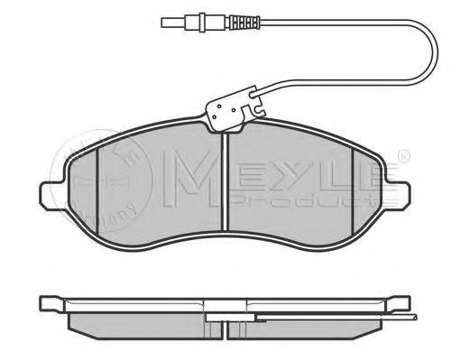 set placute frana,frana disc 2