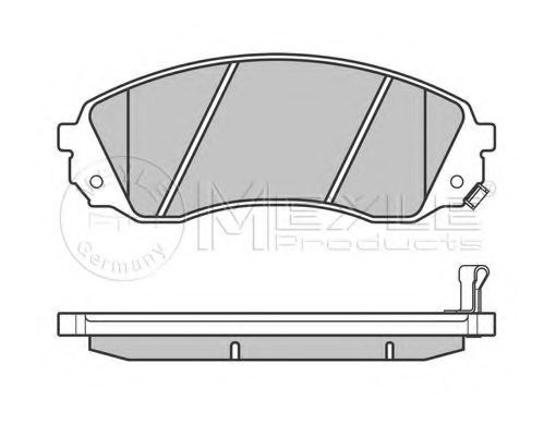 set placute frana,frana disc 3