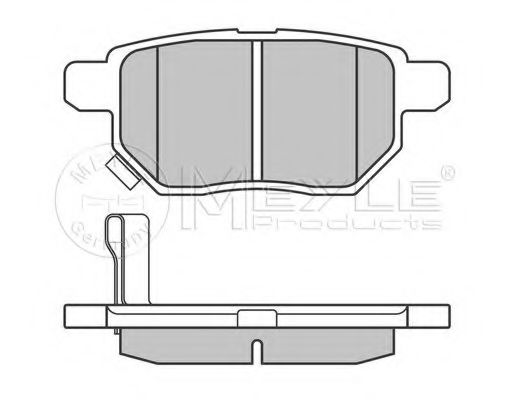 set placute frana,frana disc 2