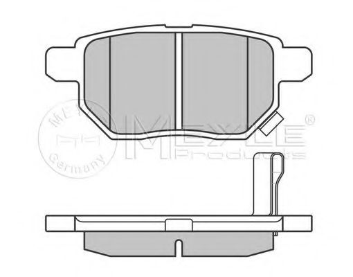 set placute frana,frana disc 3