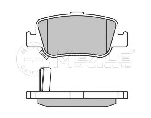set placute frana,frana disc 2