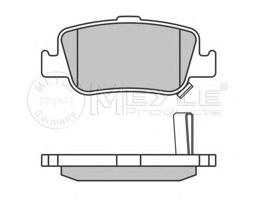 set placute frana,frana disc 3