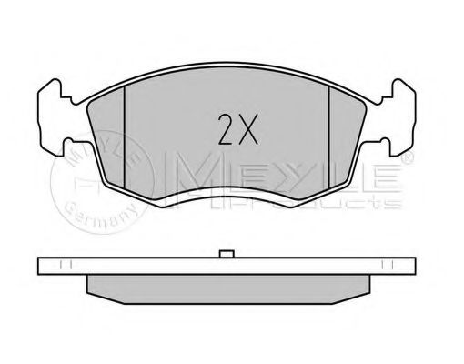 set placute frana,frana disc 2