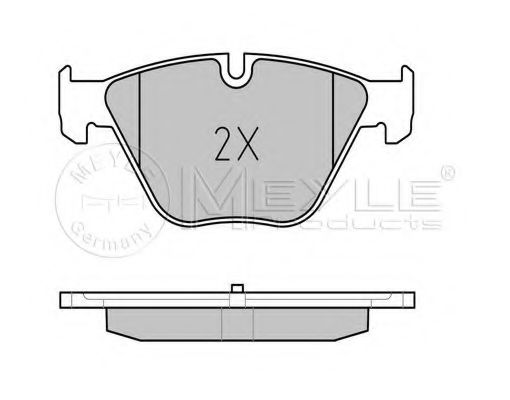 set placute frana,frana disc 2