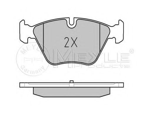 set placute frana,frana disc 2
