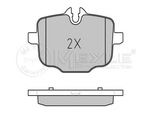 set placute frana,frana disc 2