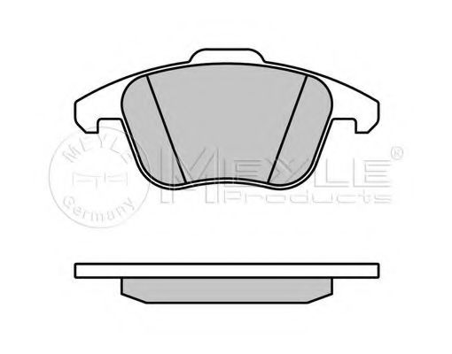 set placute frana,frana disc 2