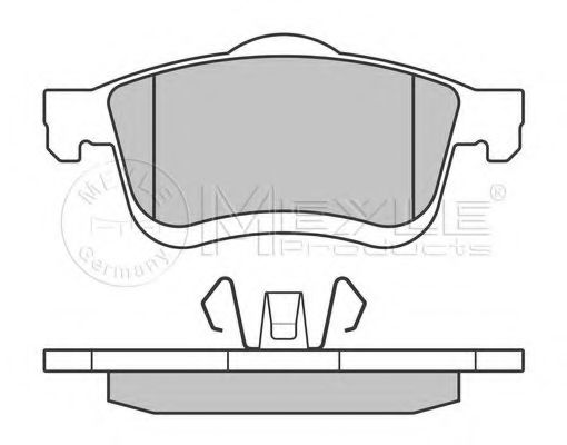 set placute frana,frana disc 3