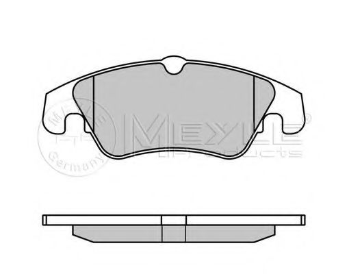 set placute frana,frana disc 2