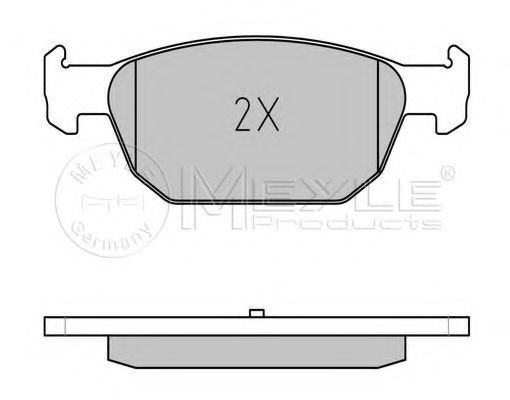 set placute frana,frana disc 2
