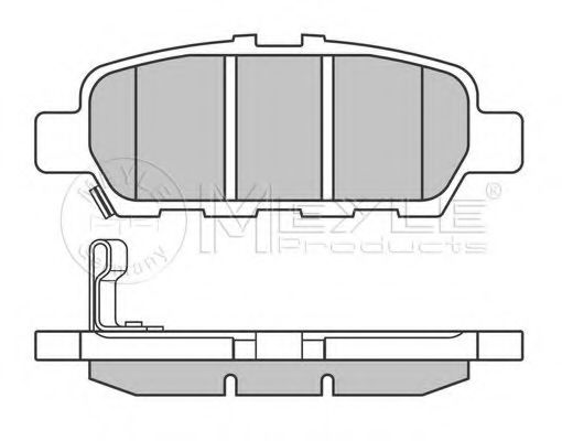 set placute frana,frana disc 2