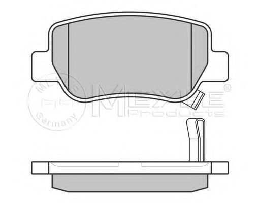 set placute frana,frana disc 3