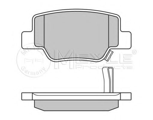 set placute frana,frana disc 3