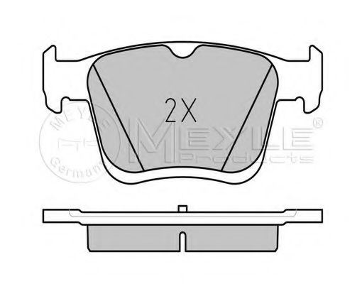set placute frana,frana disc 2
