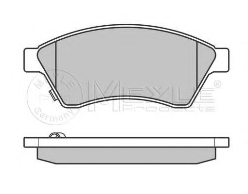 set placute frana,frana disc 2