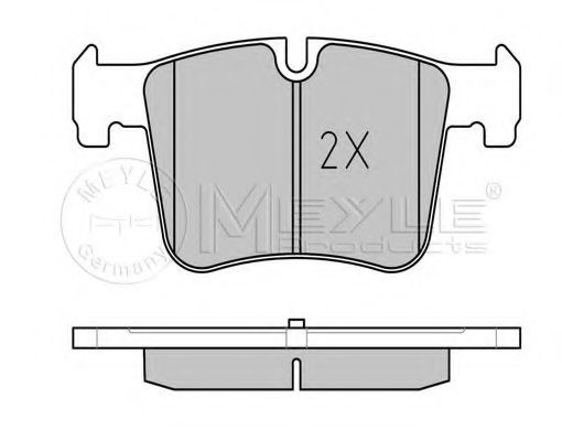 set placute frana,frana disc 2