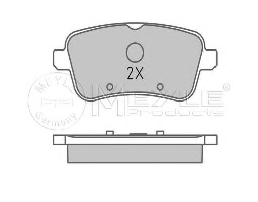 set placute frana,frana disc 2