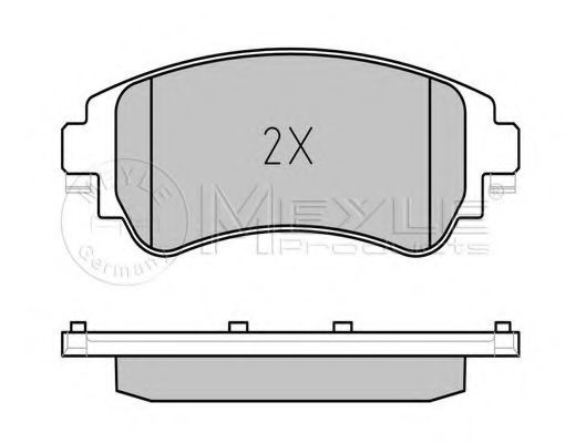 set placute frana,frana disc 2