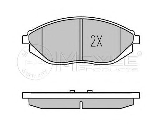 set placute frana,frana disc 2