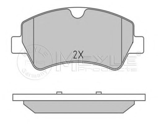 set placute frana,frana disc 2