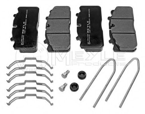 set placute frana,frana disc 2
