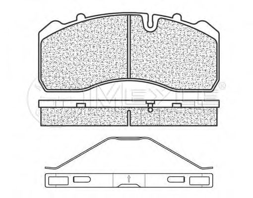 set placute frana,frana disc 2