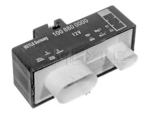100 880 0000 Unitate comanda, ventilator electric (racire motor) MEYLE 