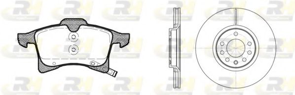 81036.03 Set frana, frana disc ROADHOUSE 