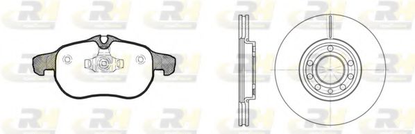 8888.00 Set frana, frana disc ROADHOUSE 