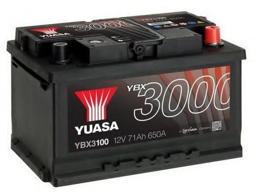 YBX3100 Baterie de pornire YUASA 