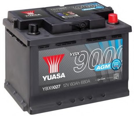 YBX9027 Baterie de pornire YUASA 