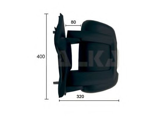 9227922 Oglinda exterioara ALKAR 
