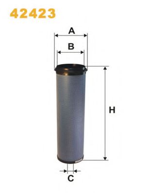 Filtru aer secundar