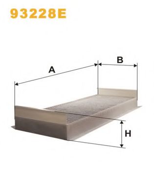 Filtru, aer habitaclu