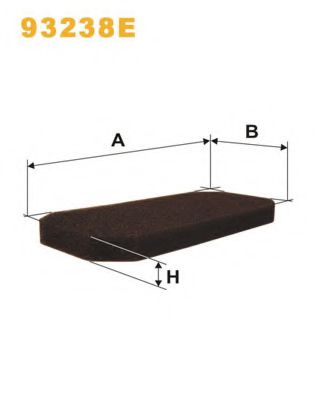 Filtru, aer habitaclu