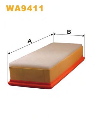 WA9411 Filtru aer WIX FILTERS 