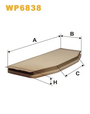Filtru, aer habitaclu