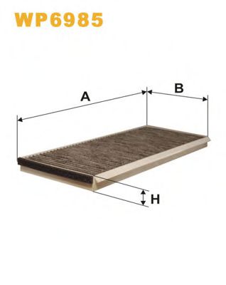 Filtru, aer habitaclu