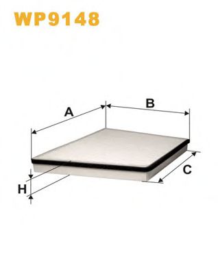 Filtru, aer habitaclu