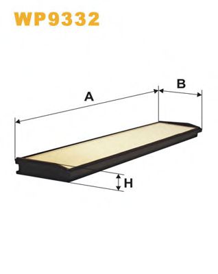 Filtru, aer habitaclu