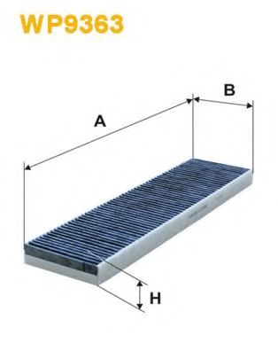 Filtru, aer habitaclu